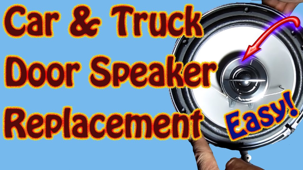 DIY Rear Door Speaker Replacement - Pioneer TS G1644R 6.5