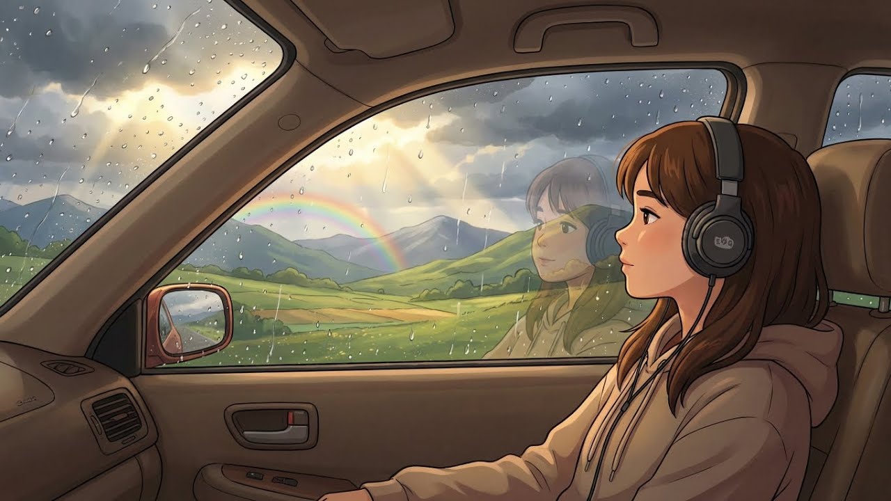 Music to listen to in the shower or while traveling - Sad Songs | Rain Sounds Playlist (Headphones)