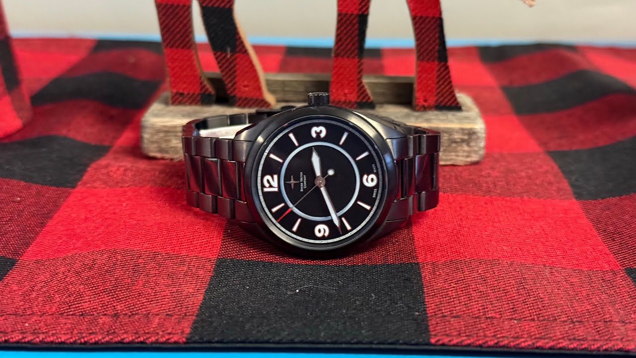 Swiss Watch Company Tumbler: Solid watch, awesome lume!