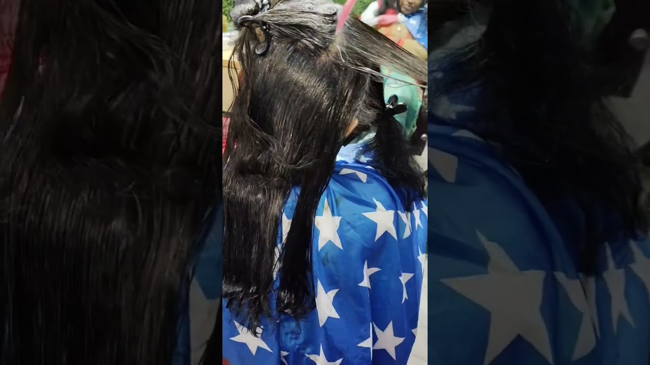 L'oreal hair colour 💯🖇️🥰#haircolor #lorealcosmetics #parlourvlog #youtubevideo#shortvideo  #viral 🎶👍