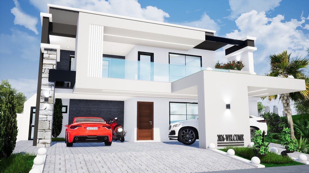 Modern House Design || House Design 2026 With 03 Bedrooms 2 storey 