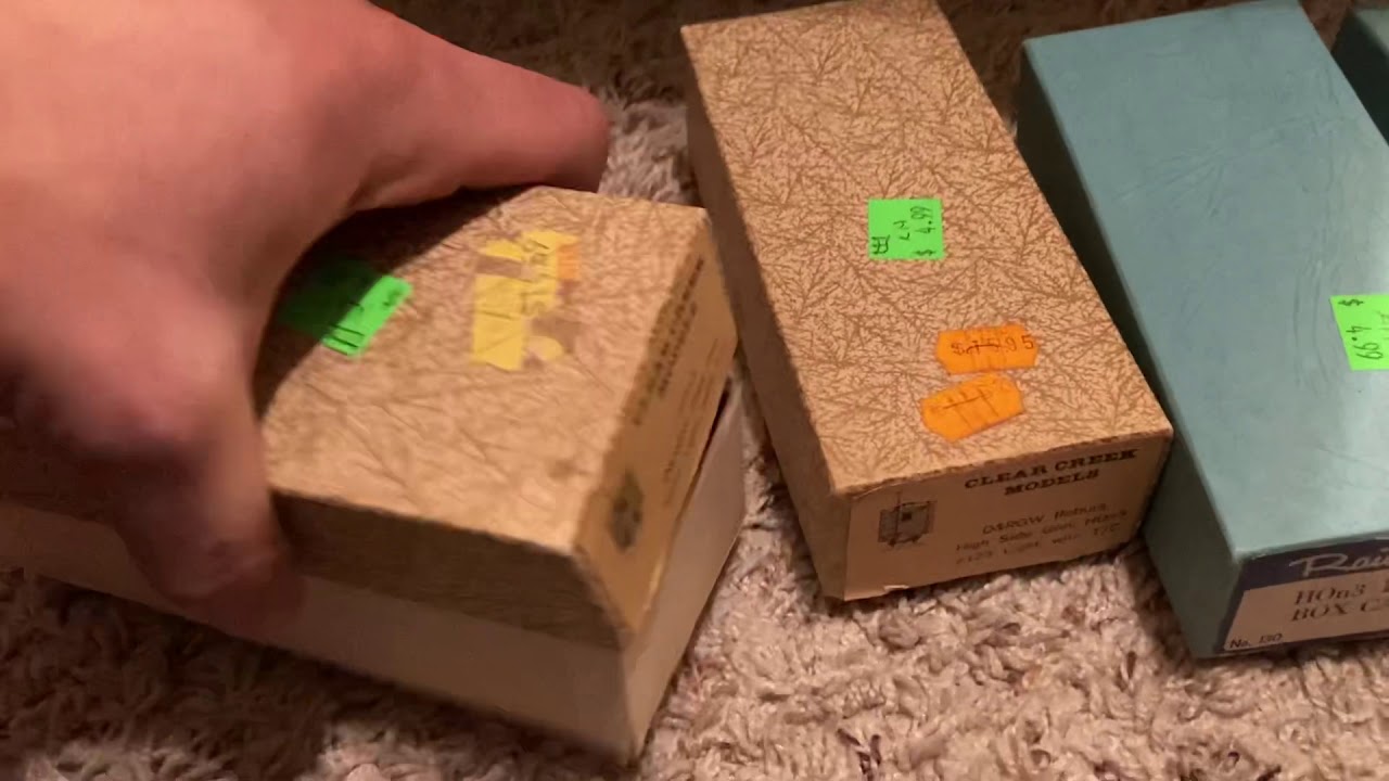 HUGE HO/HOn3 D&RGW/SP Antique Mall Haul