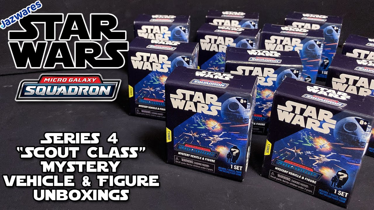 Star Wars Micro Galaxy Squadron - Series 4 Blind Boxes - Jazwares