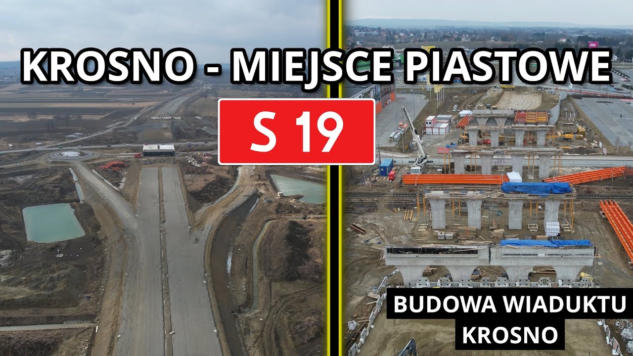 Budowa drogi S19 Krosno Miejsce Piastowe oraz budowa wiaduktu w Krośnie