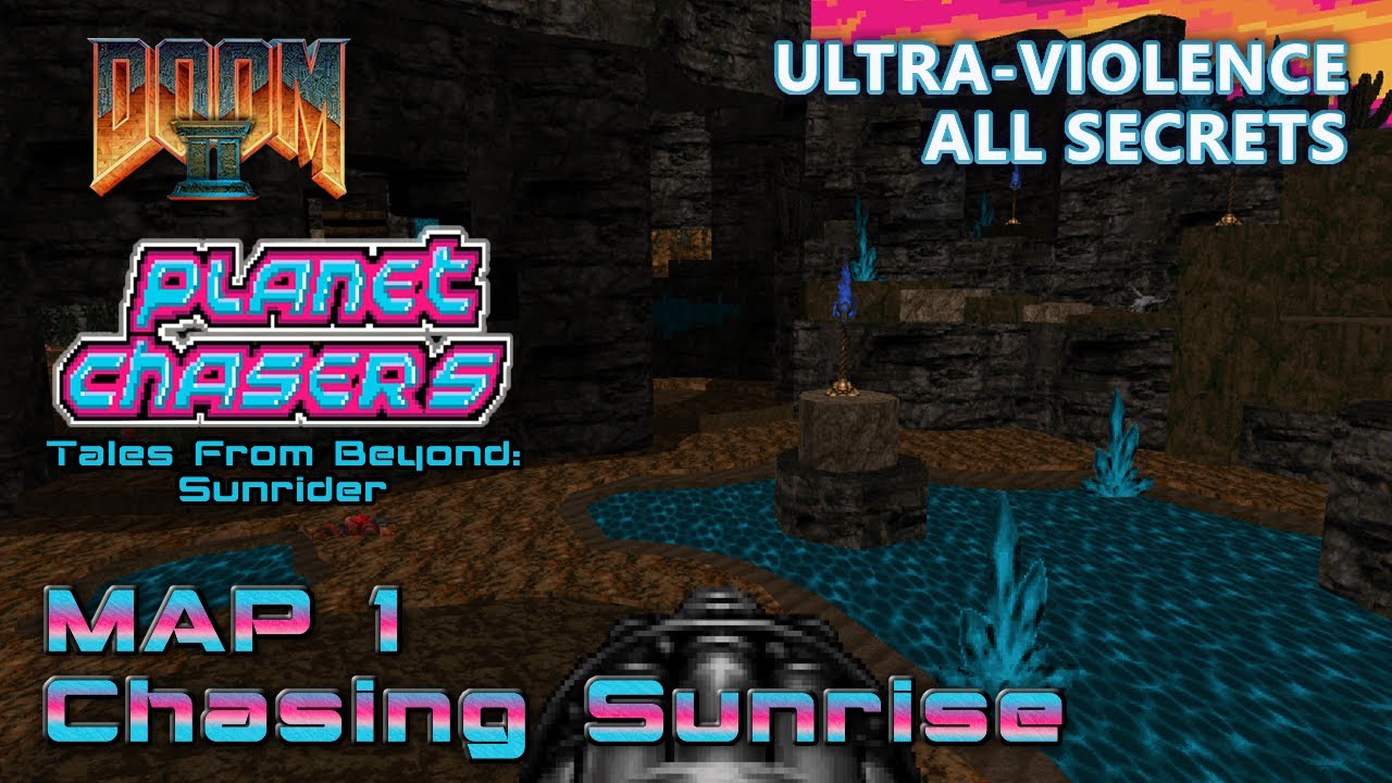 Doom 2 - Planet Chasers: Tales From Beyond: Sun﻿ride﻿﻿r - Map 1 - Ultra-Violence - All Secrets