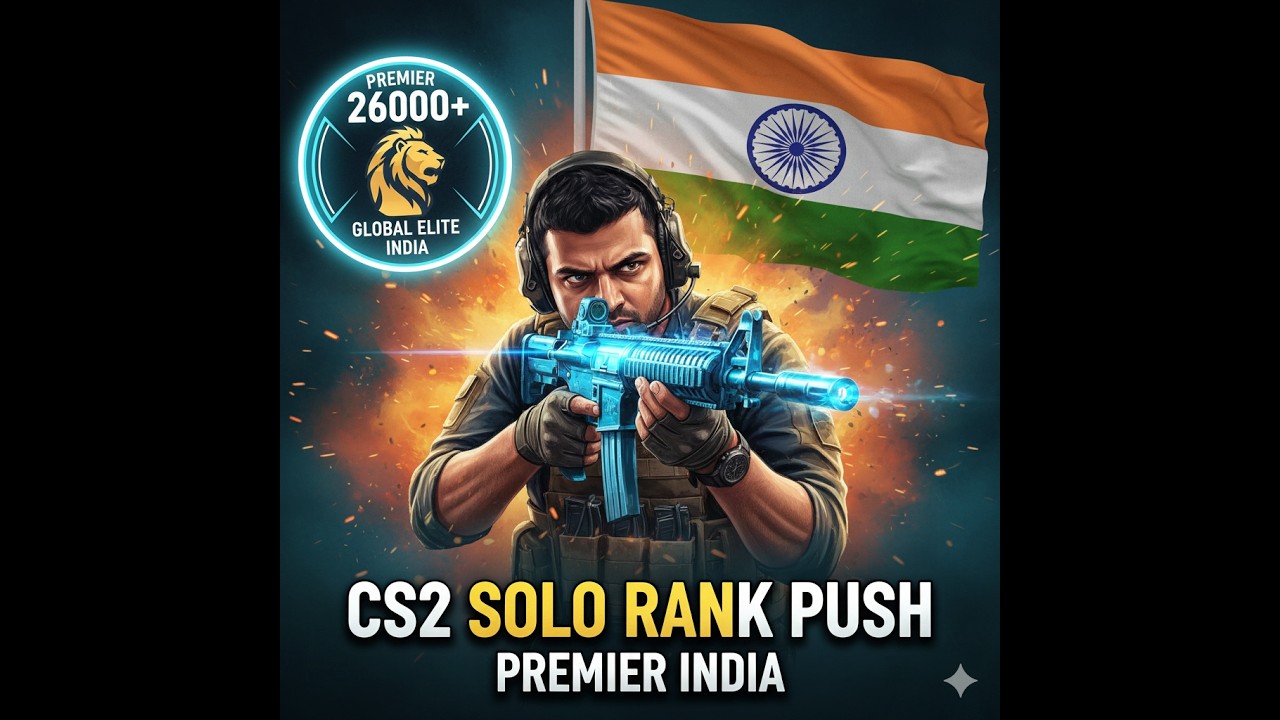 🔴CS2 LIVE PREMIER RANK PUSH  INDIA HINDI - ROAD TO 6K ELO