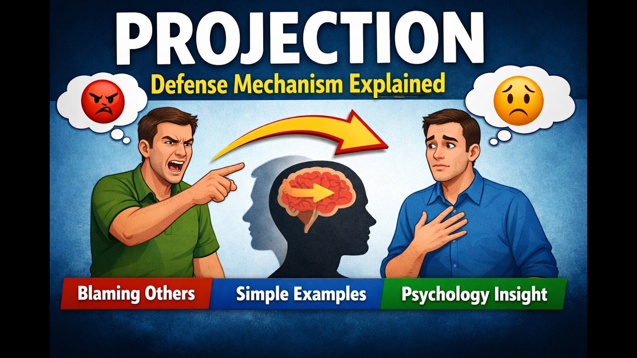 Projection | Defense Mechanism Explained with Simple Examples