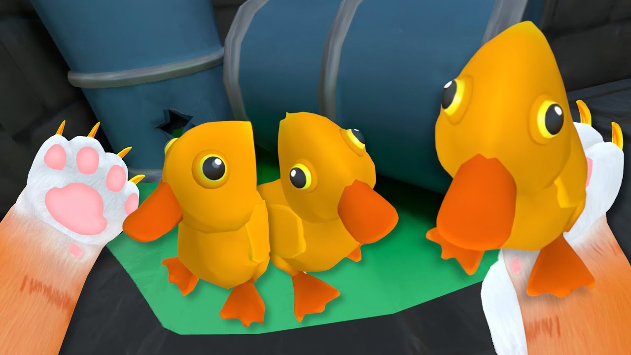 Building A New HOME In The SEWERS! - I Am Cat VR