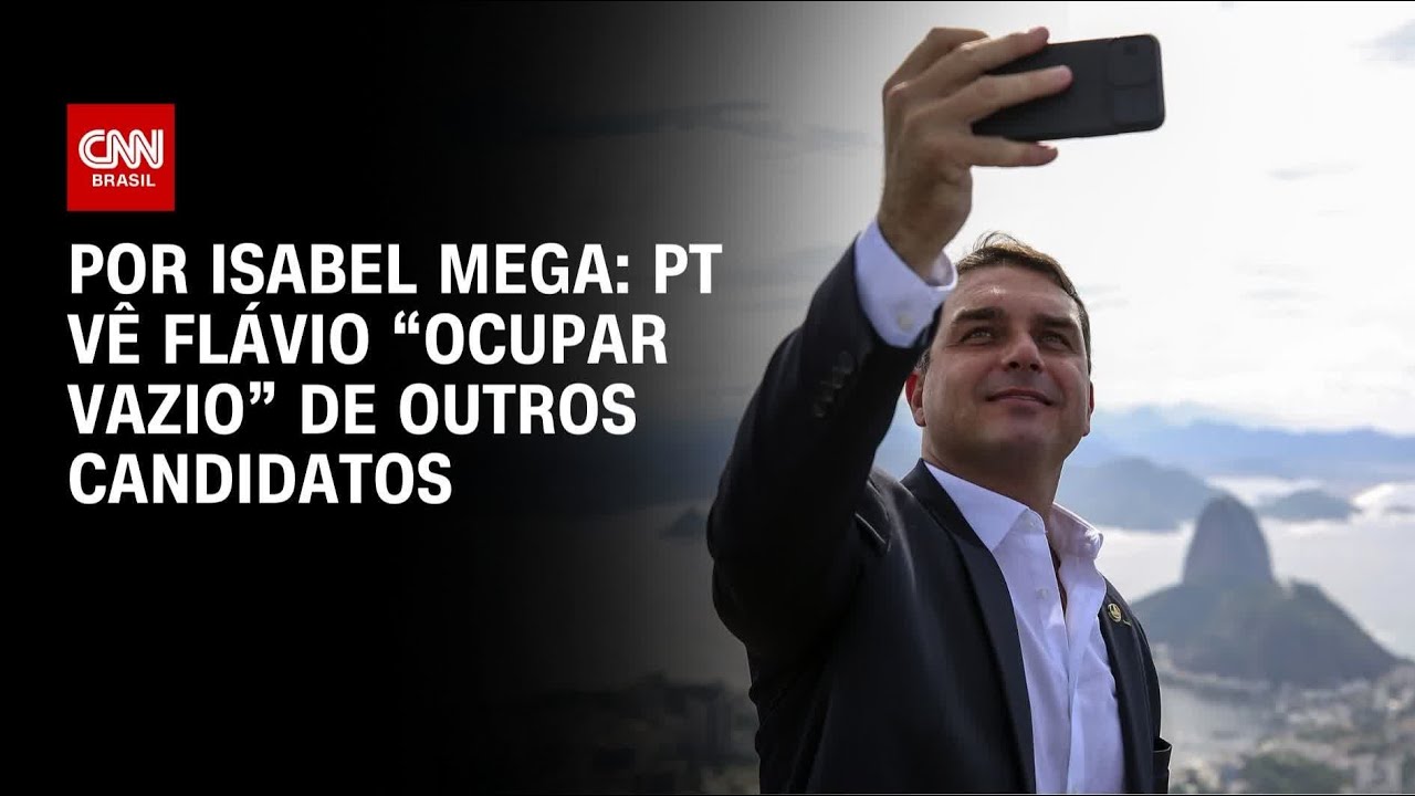 PT vê Flávio “ocupar vazio” de outros candidatos | LIVE CNN