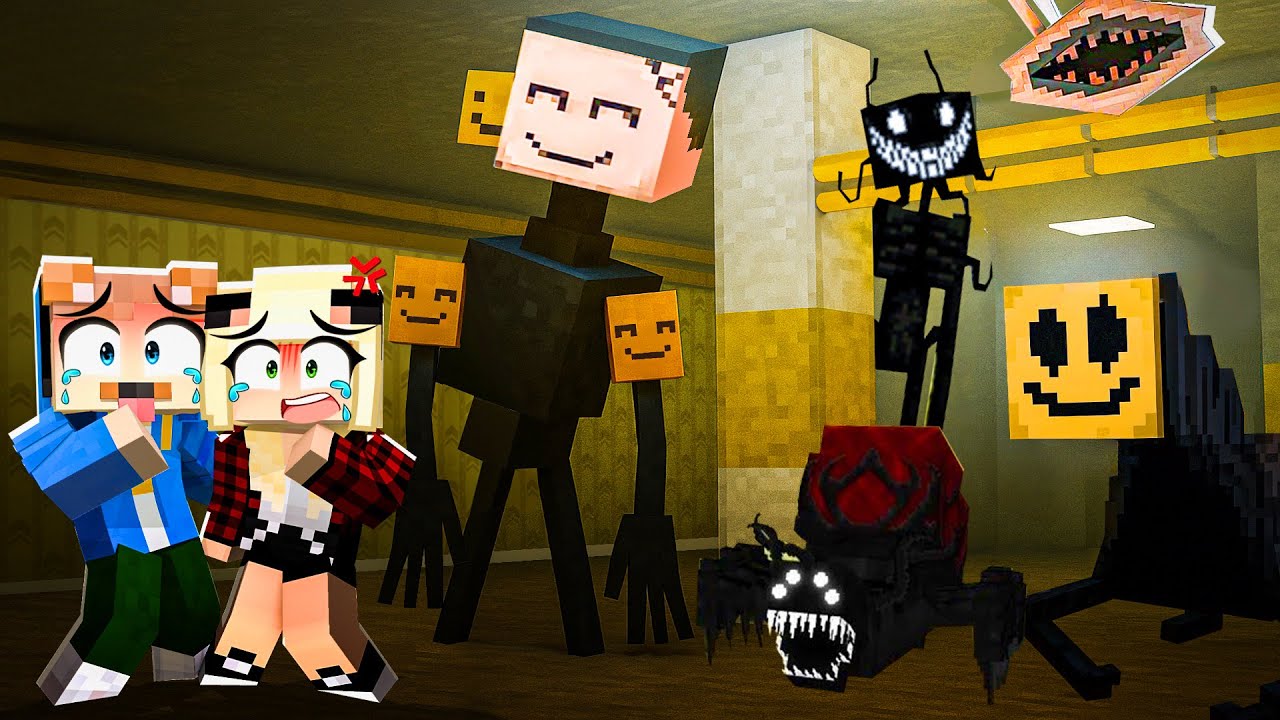 ICH HABE DIE BACKROOMS IN MINECRAFT &Uuml;BERLEBT!
