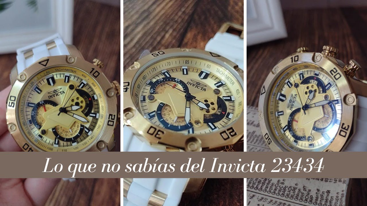 Reloj para Hombre Invicta 23424 Pulso Blanco en Silicona