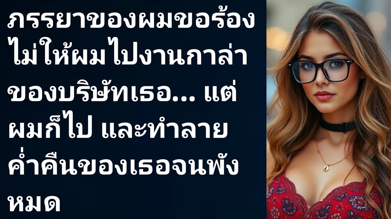 ภรรยาของผมขอร้องไม่ให้ผมไปงานกาล่าของบริษัทเธอ… แต่ผมก็ไป และทำลายค่ำคืนของเธอจนพังหมด