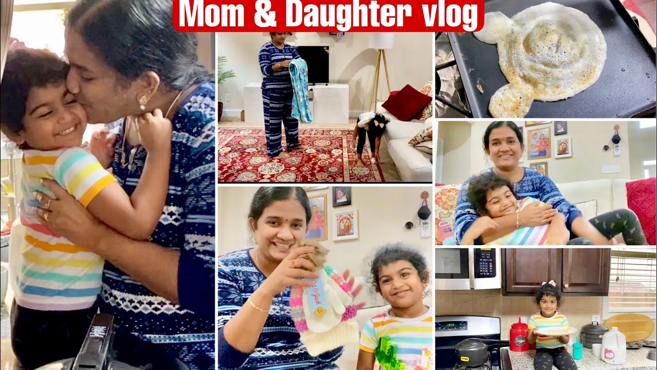 Mom and daughter routine ~ Lia pappa ku winter clothes vaangiyachu ~ Morning to Night vlog
