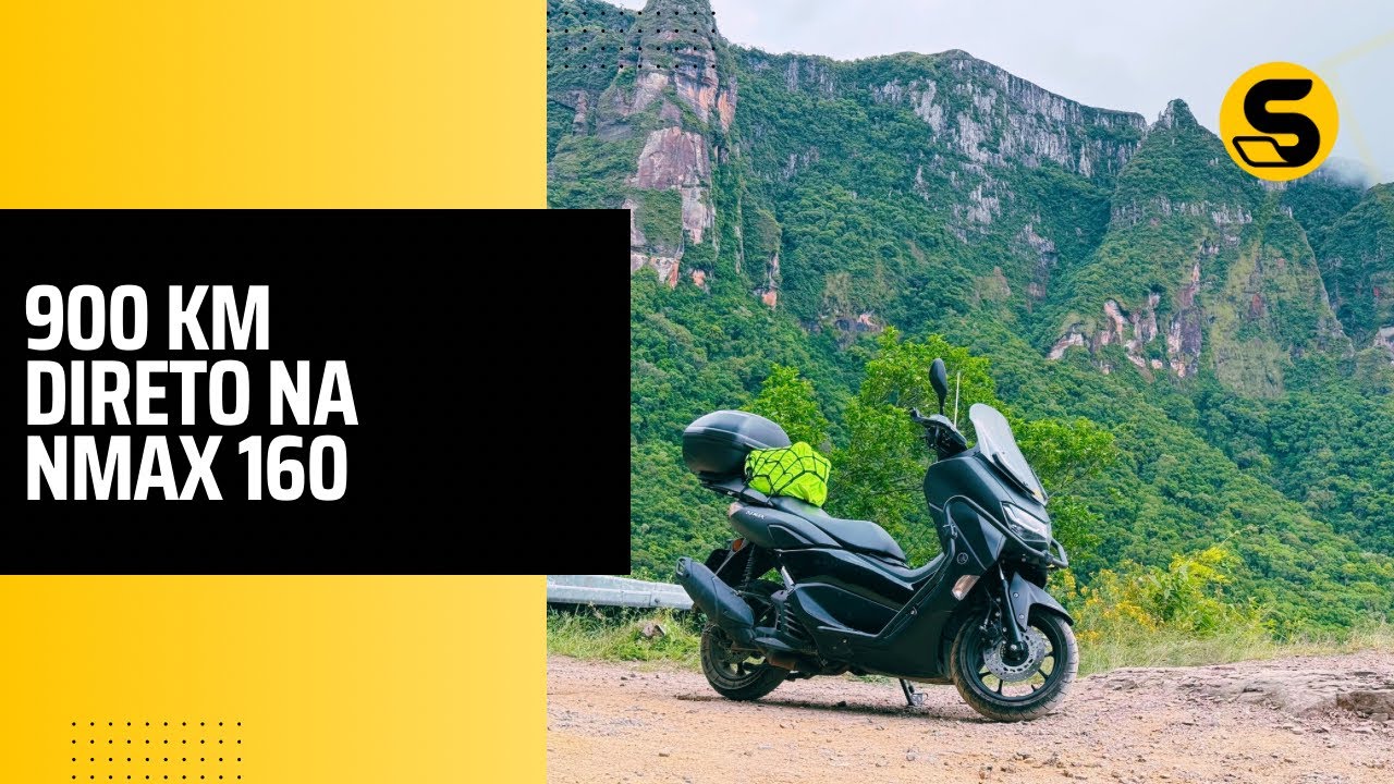 Fui para a Serra do Corvo Branco de NMAX 160