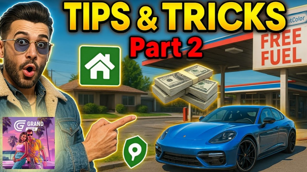 Grand Mobile RP TIPS & TRICKS | Part-2 🔥| Hidden Secrets Every Player Must Know!