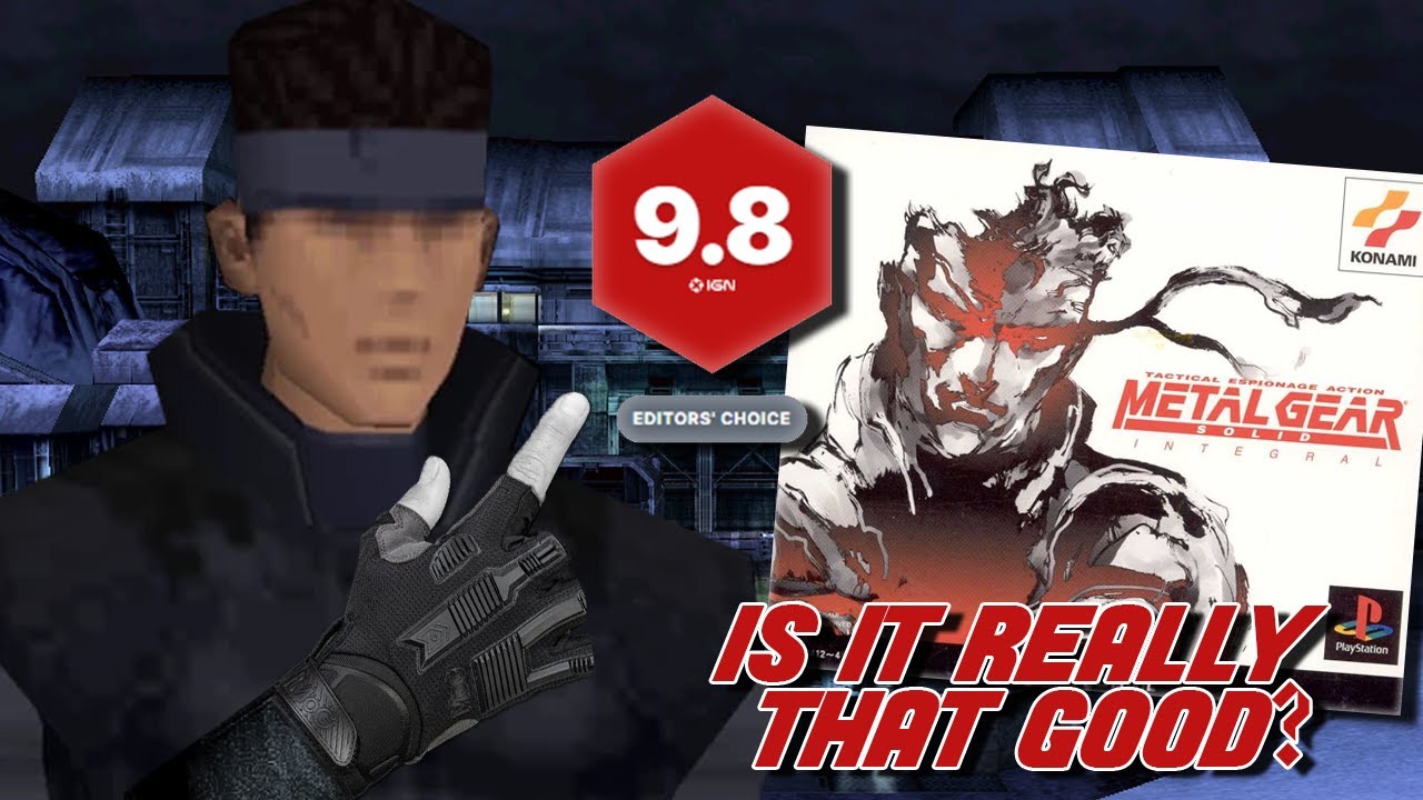 I Finally Played Metal Gear Solid... and I was NOT Ready