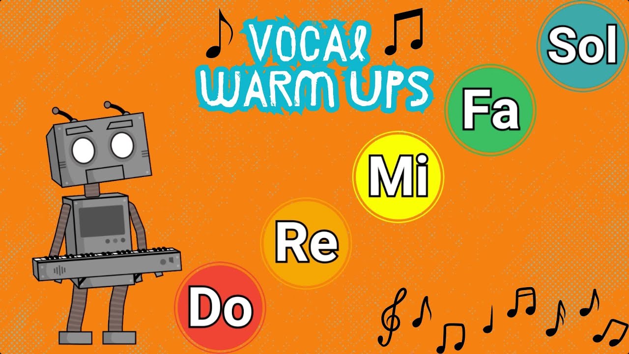 3 Fun Vocal Warm Ups (SOLFEGE Sing-Along) | For Kids