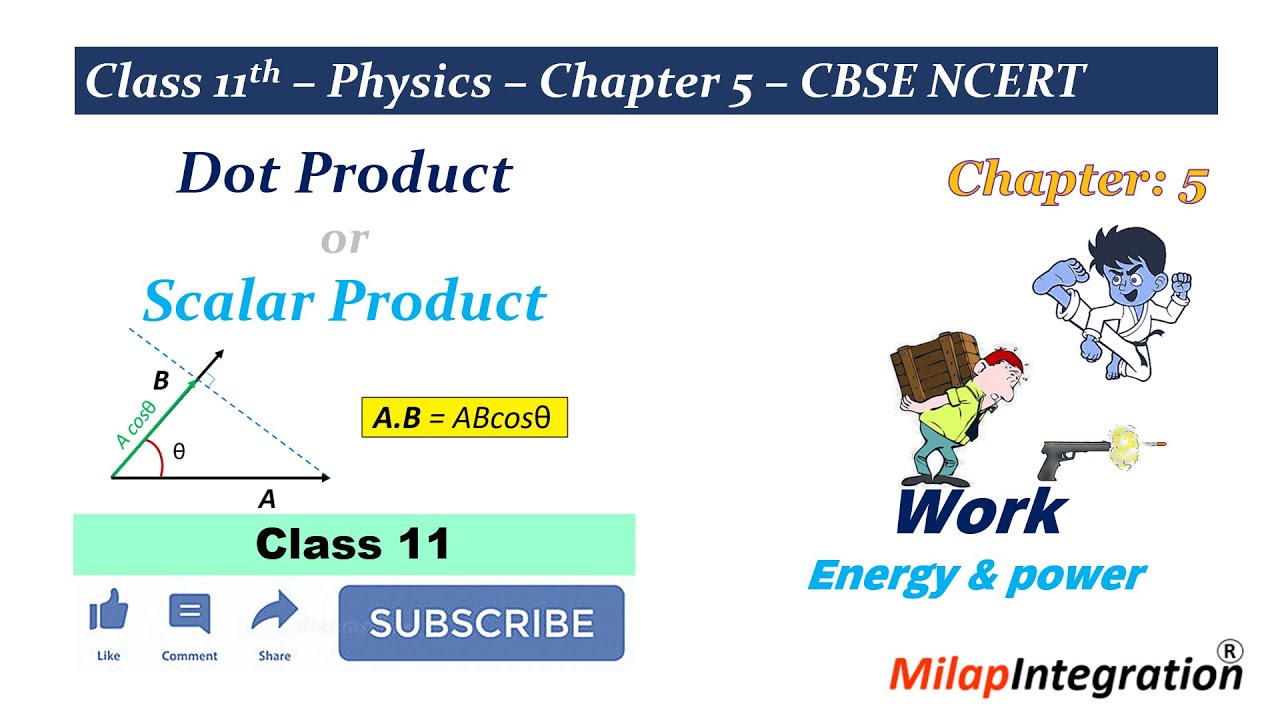 Dot Product SECRET Revealed! | Vectors | Class 11 Physics Chapter 5