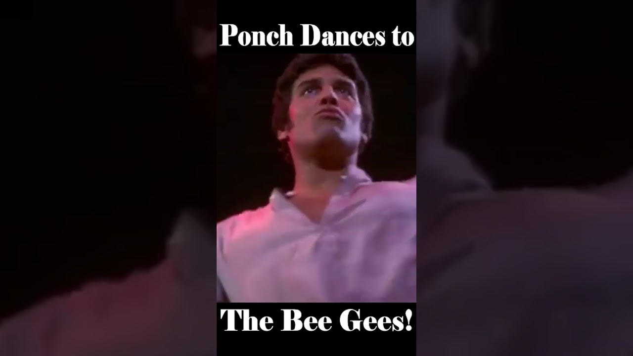 Ponch from CHiPs Disco Dances to The Bee Gees!