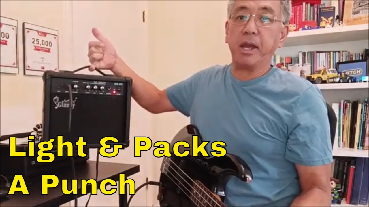 Glarry 20 Watt Bass Amp Review & Demo