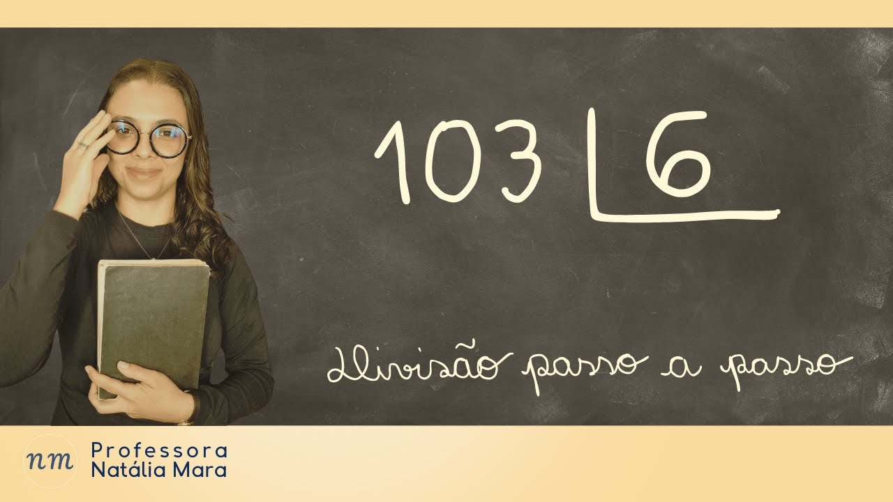 103÷6 | 103/6 | 103 dividido por 6| Como dividir 103 por 6? | Como ensinar divisão inexata?