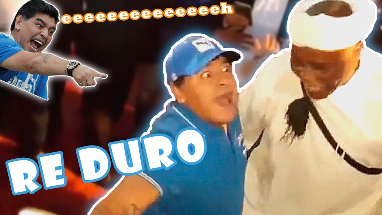 DIEGO MARADONA MOMENTOS GRACIOSOS