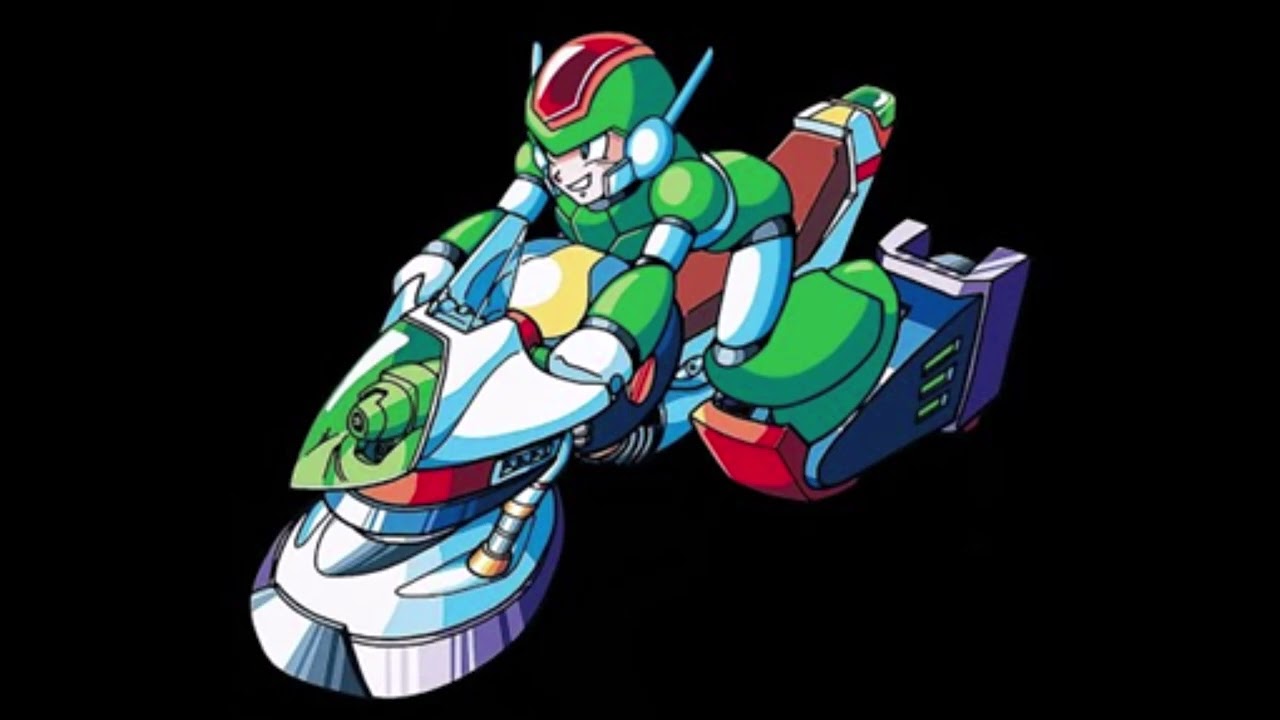 Mega Man X2 Intro Stage Mavrick Factory 90's Anime Style