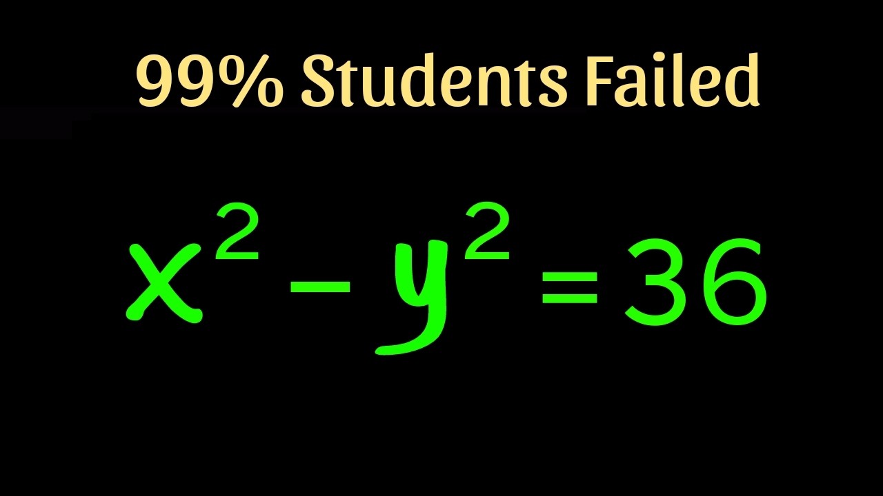 Solving a 'Stanford' University entrance exam | (x,y)=?