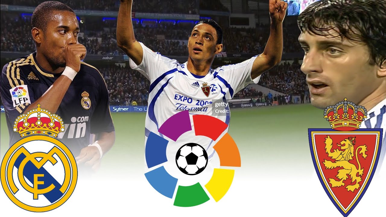 من الذاكرة : ريال سرقسطة X ريال مدريد /الجولة 37/ موسم 2007-2008/تعليق على محمد على