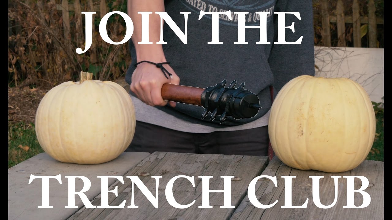 How to Make: WW1 SPIKED TRENCH CLUB (Easy+DANGEROUS)