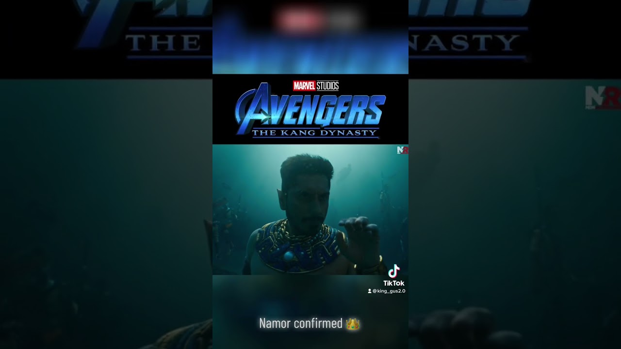 Namor confirmed for Avengers: Kang Dynasty!!! #namor #kangdynasty #marvel #mcu #avengers #movie