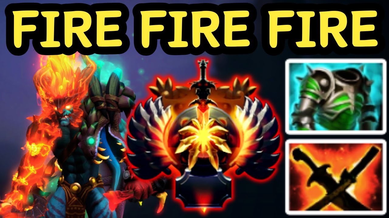 🔥 FIRE GOD — HUSKAR MIDLANE COOKS ENEMIES | DOTA 2 🔥