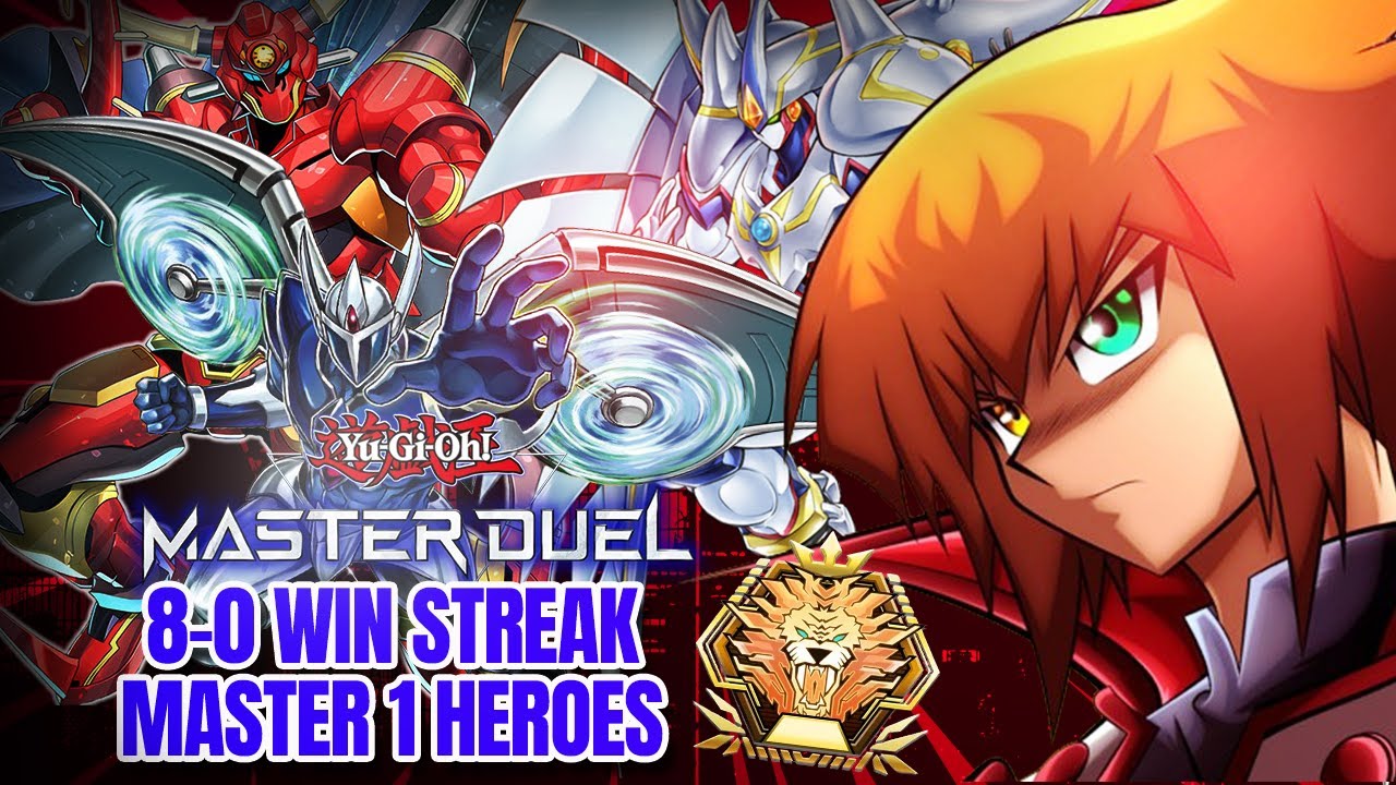 8-0 WIN STREAK MASTER 1 HEROES VS META - Season 30 [Yu-Gi-Oh Master Duel]