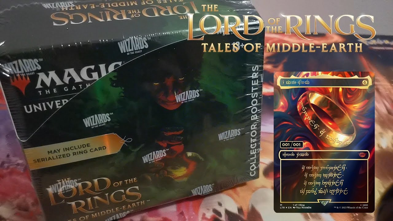 Apro un COLLECTOR Box di LORD OF THE RINGS - Alla ricerca dell'Unico Anello!
