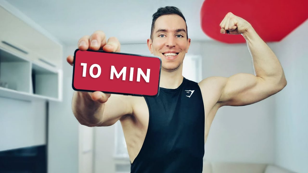 NAJBOLJŠI TRENING ZA TREBUH NOGE IN ZADNJICO V 10 MINUTAH