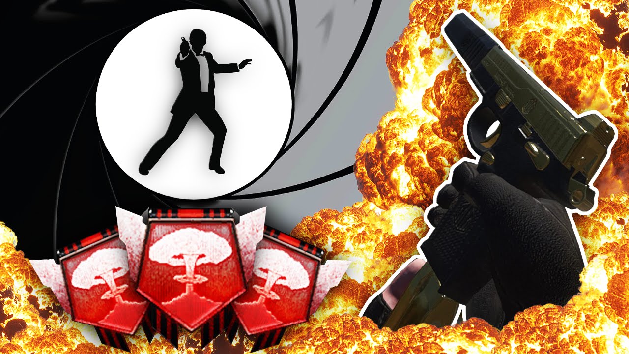 JAMES BOND NUCLEAR + FAN REACTION! - (Call of Duty: Black Ops 2 PC Multiplayer)