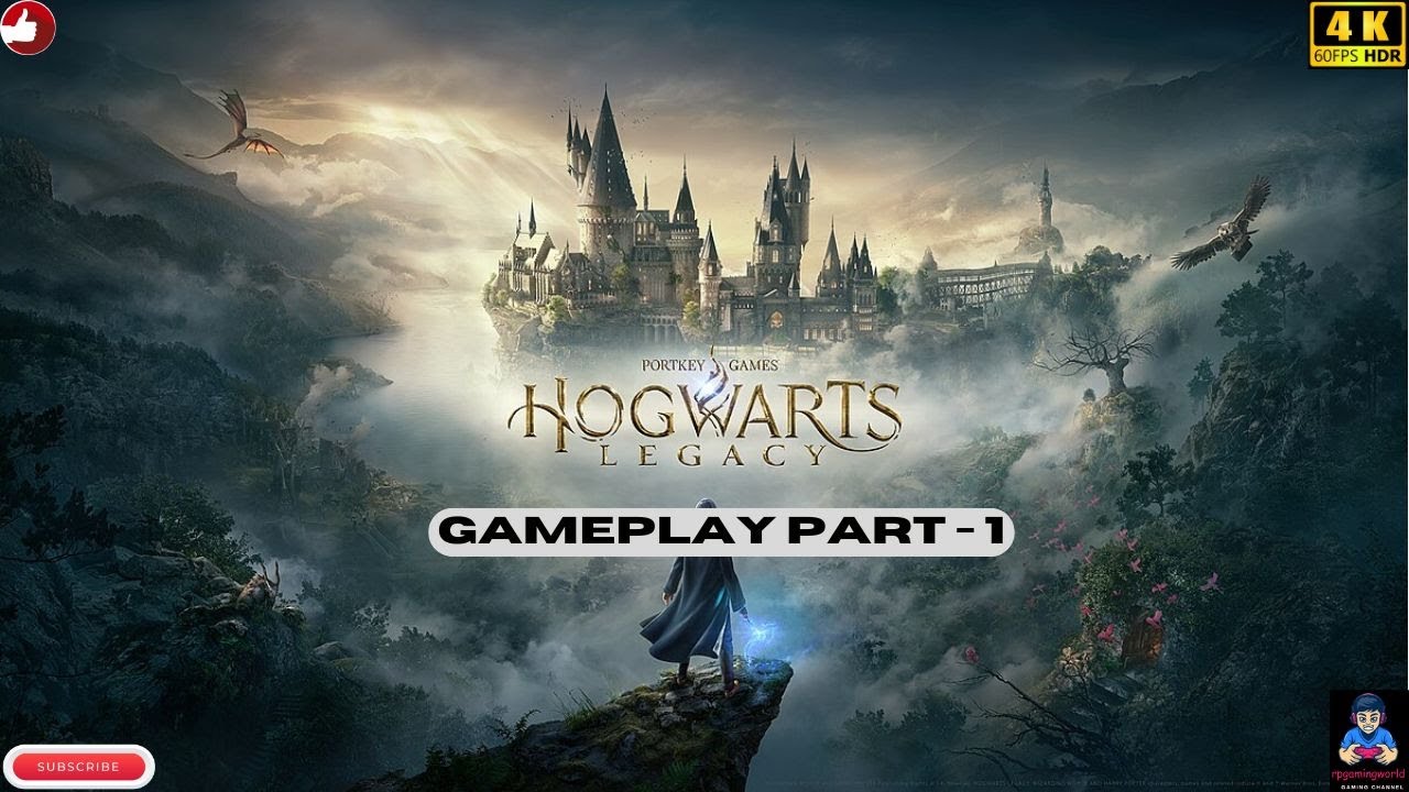 HOGWARTS Legacy Begins!|Hogwarts legacy gameplay part 1