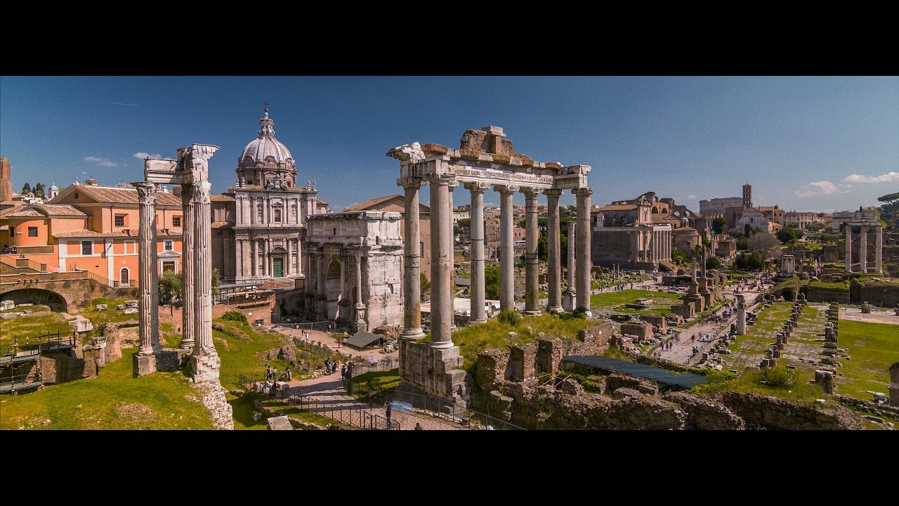 ROME: THE ETERNAL CITY. 4K MOTION TIMELAPSE.