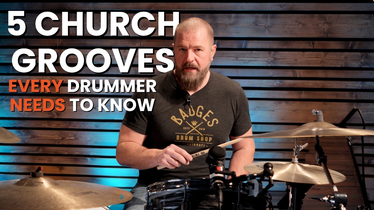 5 Grooves EVERY Worship Drummer Needs