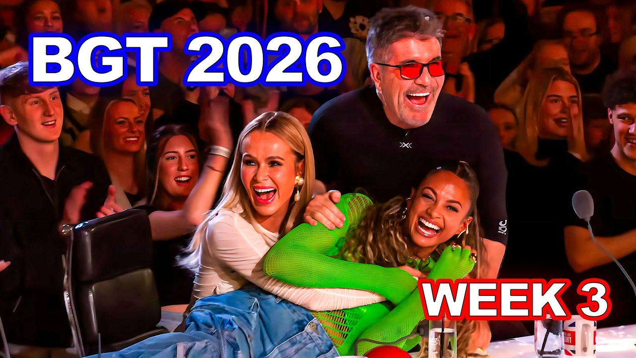 This Mind-Bending Act Just Got the GOLDEN BUZZER on BGT 2026 Week 3!