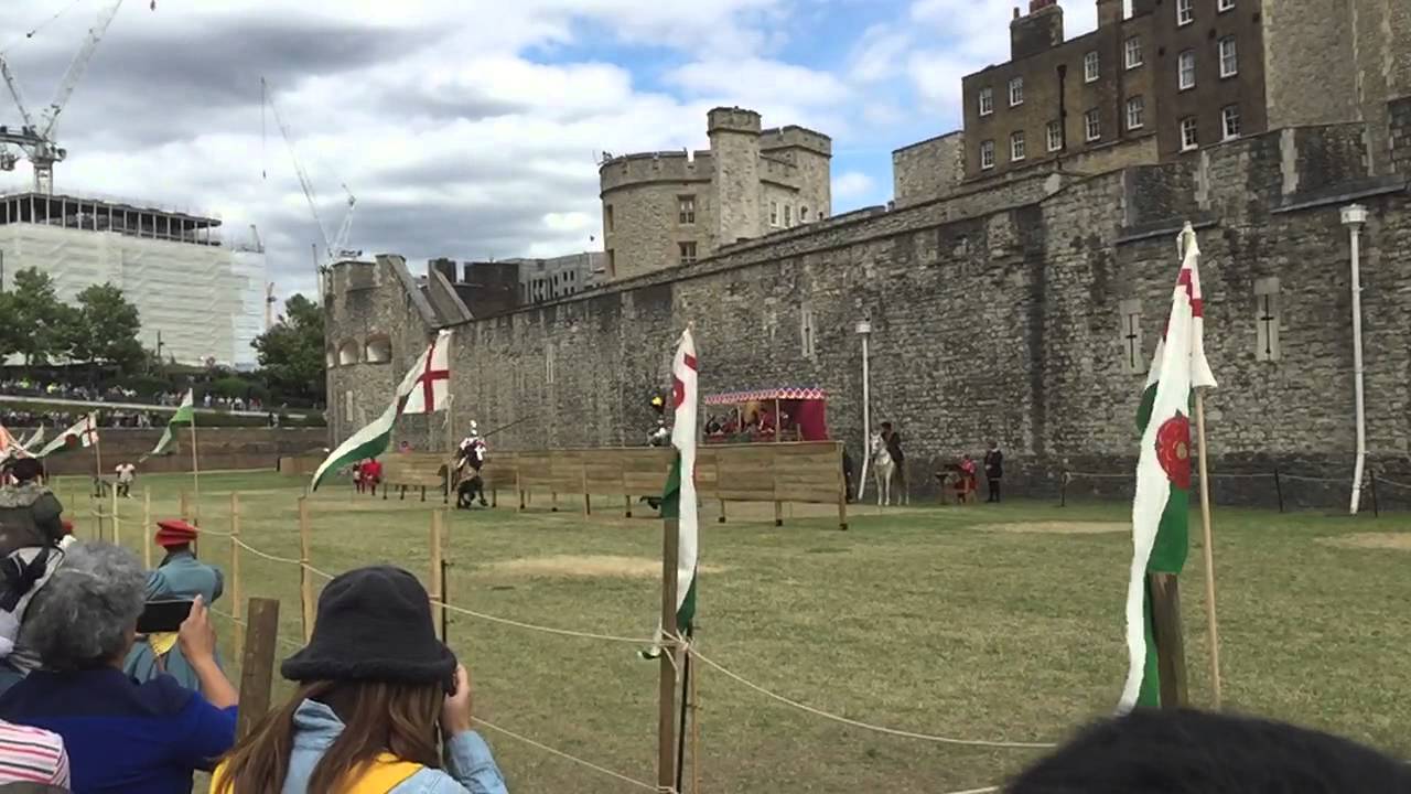 Jousting at the Tower of London