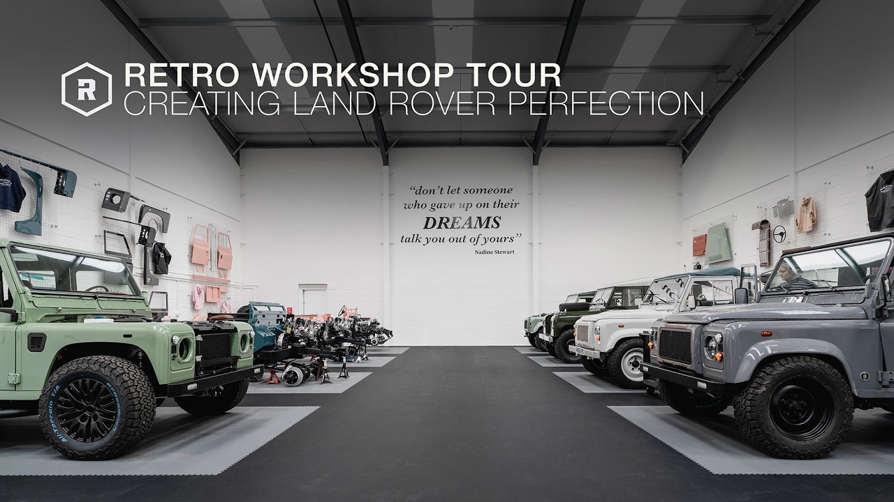 The Retro Workshop Tour: Where Classic Land Rovers Become Masterpieces
