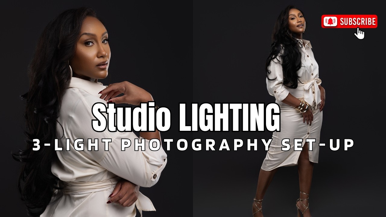 Three Light Set-up Photography