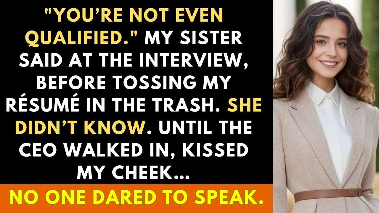 My Sister Humiliated Me During A Job Interview—Until She Realized My Fiancé Was Her Boss
