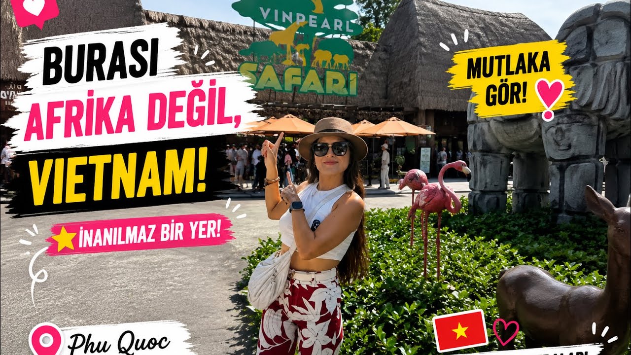 Burası Afrika değil, VIETNAM! 🇻🇳🦒