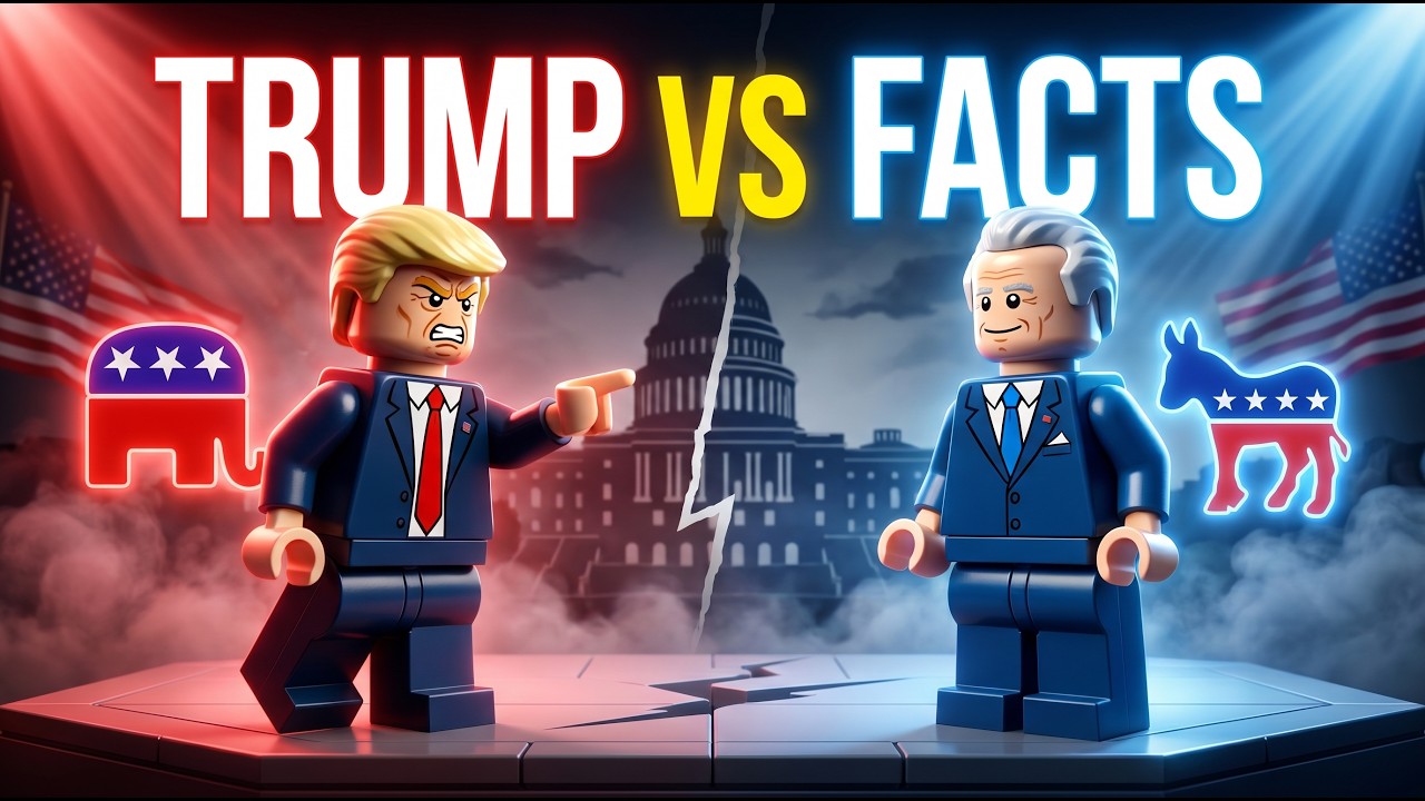 Почему Трамп больше не может винить Байдена | Новый рэп-дисс на LEGO