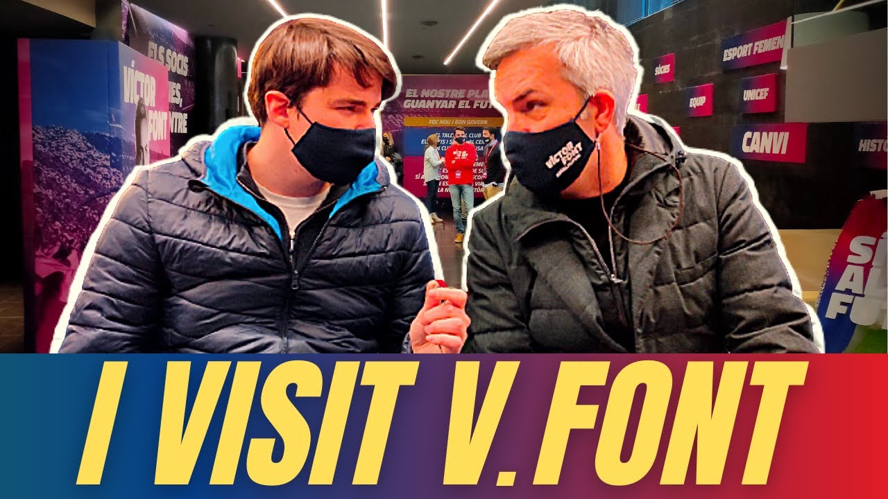 I VISIT VICTOR FONT'S ELECTORAL OFFICE + EXCLUSIVE INTERVIEW 🗳️🔵🔴