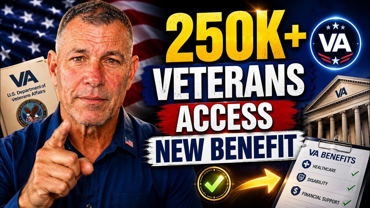 VA Benefits Update: 250,000+ Veterans Just Got Access to New Benefits in September 2026