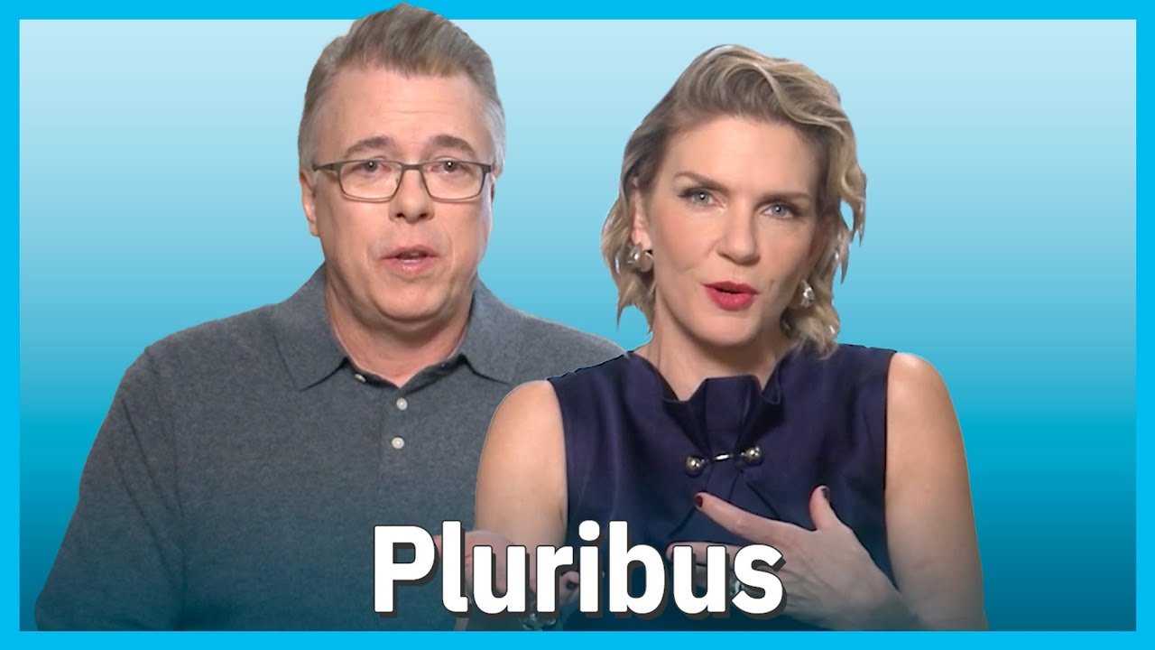 PLURIBUS’s Rhea Seehorn & Vince Gilligan explain utopia of new sci-fi drama | TV Insider