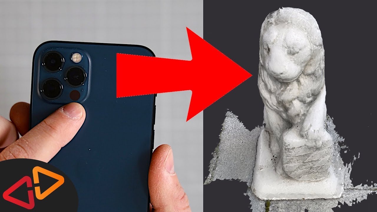 Датчик LIDAR для iPhone 12 Pro — НЕВЕРОЯТНО БЫСТРЫЙ 3D-сканер!